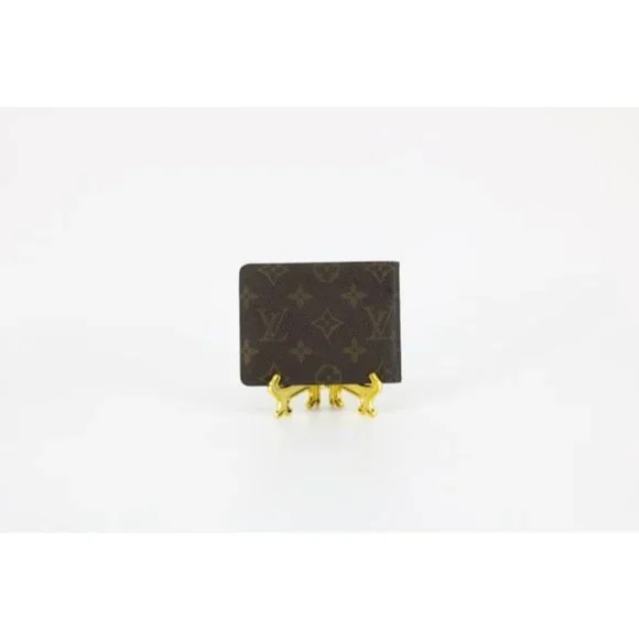 AUTHENTIC Louis Vuitton Brown Monogram Canvas Wallet - Picture 6 of 9